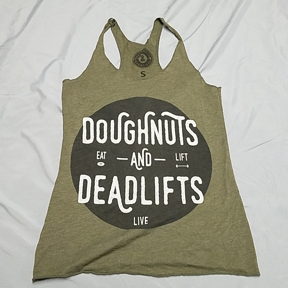 Doughnuts and Deadlifts tank